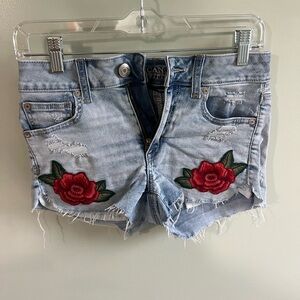 American Eagle Shorts with Embroidery